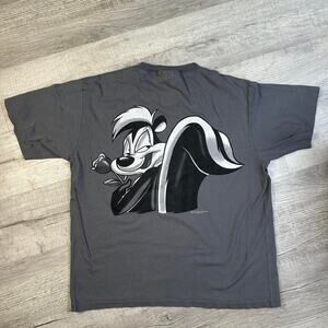 Vintage 90s Warner Brothers Pepe Le Pew SkunkWear T Shirt